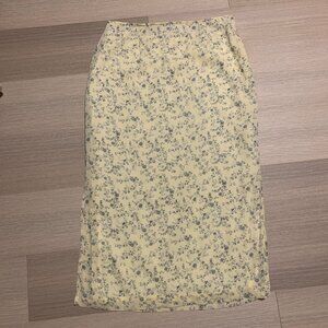 Vintage Floral Skirt coastal cowgirl Western / Cottagecore - fairy romantic